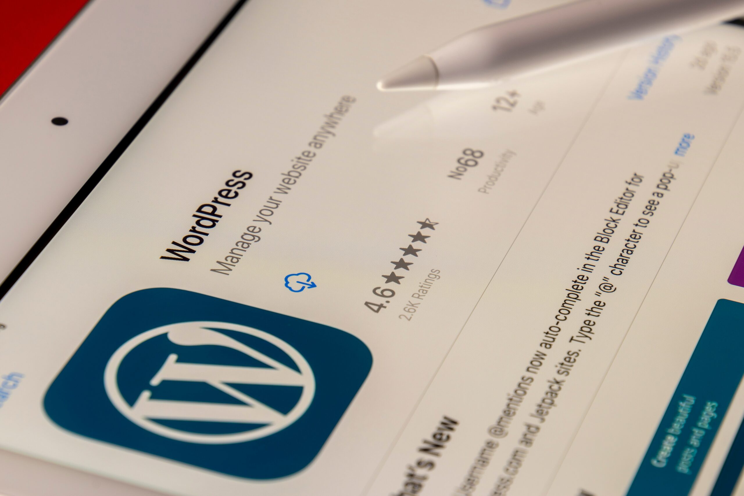 Wordpress app download 5 stars ipad screen